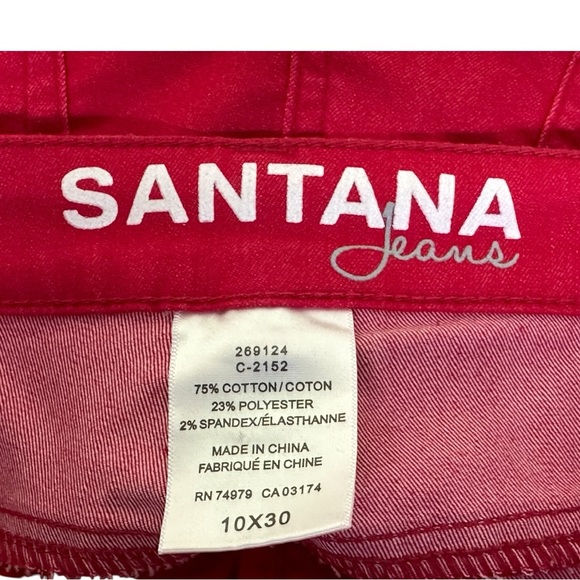 434 - SANTANA JEANS 10x30 REDISH/PINK - Picture 7 of 13